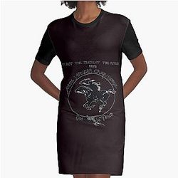 Neil Young Art Graphic T-Shirt Dress