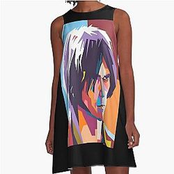 NEIL YOUNG 11  	 A-Line Dress