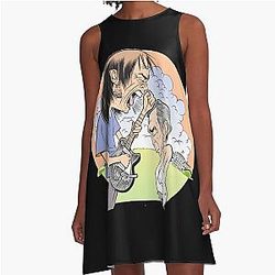 neil young 1  	 A-Line Dress