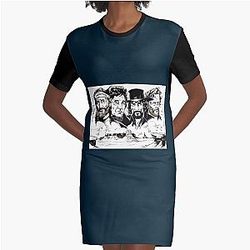 neil young cash highwaymen Graphic T-Shirt Dress