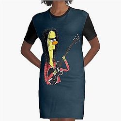 Neil Young as a Muppet   Graphic T-Shirt Dress
