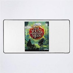Neil Young Harvest Moon Desk Mat
