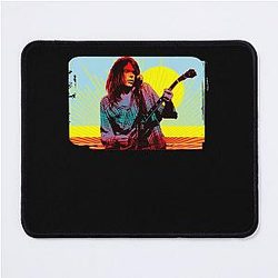 Neil Young psychedelisch Muispad