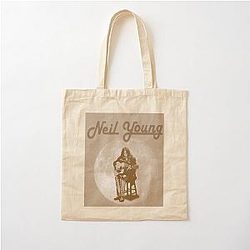 Neil Young  Cotton Tote Bag
