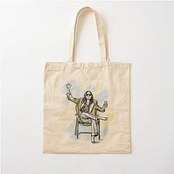 Neil Young Cotton Tote Bag