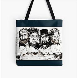 neil young cash highwaymen All Over Print Tote Bag