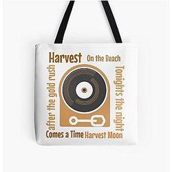Neil Young vintage tribute design  All Over Print Tote Bag