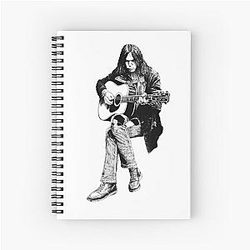 Neil Young Spiral Notebook