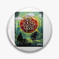 Neil Young Harvest Moon Pin