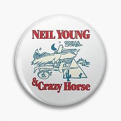 Neil Young & Crazy Horse Zuma  Pin