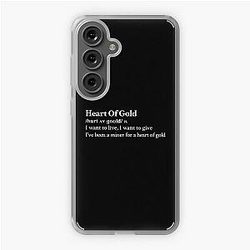 Neil Young Aesthetic Quote Motivational Lyrics Black Samsung Galaxy Soft Case