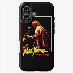 70s 80s Neil Young Klassieke iPhone Tough Case
