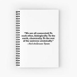 Neil deGrasse Tyson We're All Connected Notebook