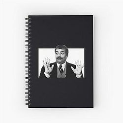 Neil deGrasse Tyson Long Spiral Notebook