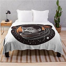 Neil deGrasse Tyson Space Art Throw Blanket