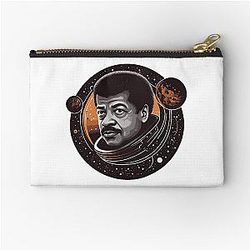 Neil deGrasse Tyson Space Art Zipper Pouch