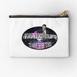 Neil deGrasse Tyson's Favorite Quote Zipper Pouch