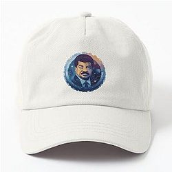 Neil deGrasse Tyson Space Art Dad Hat