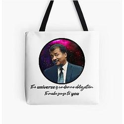 Neil deGrasse Tyson Universe Tote Bag