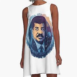 Neil deGrasse Tyson Space Art Dress