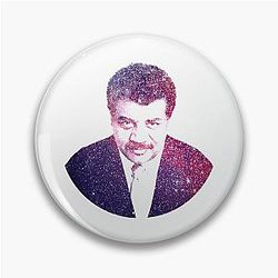 Neil deGrasse Tyson Galaxy Pin