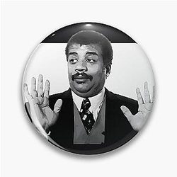 Neil deGrasse Tyson Meme Pin
