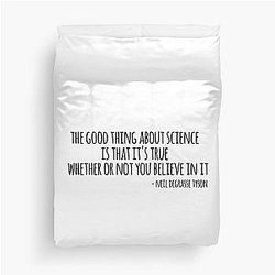 The good thing about science is that it's true whether you believe it, atheist Neil deGrasse Tyson