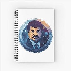 Neil deGrasse Tyson Spiral Notebook