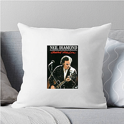 Neil Diamond was a Kennedy Center Honoree in 2011 Neil Diamond Pillows Cover