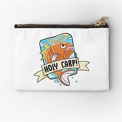 Nerdecrafter Merch Nerde Crafter Holy Carp Zipper Pouch
