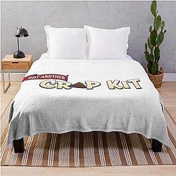 Nerdecrafter Merch Craft Kit Throw Blanket