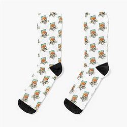 Nerdecrafter Merch Nerde Crafter Holy Carp Socks