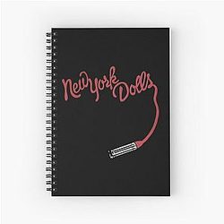 New York Dolls Spiral Notebook