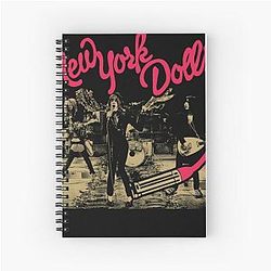 NYD New York Dolls Spiral Notebook