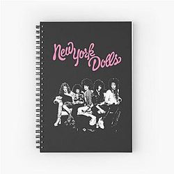 New York Dolls Spiral Notebook