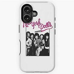 New York Dolls - Black iPhone Tough Case