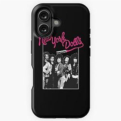 New York Dolls - White  iPhone Tough Case