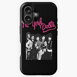 New York Dolls - Black  iPhone Tough Case