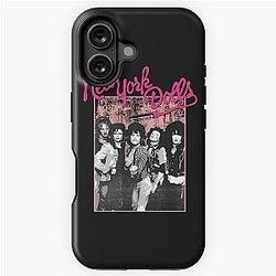 New York Dolls - Pink Graffiti iPhone Tough Case