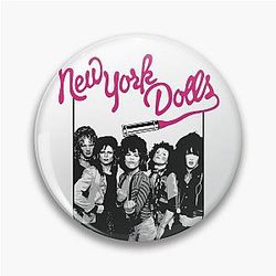 New York Dolls - Black Pin