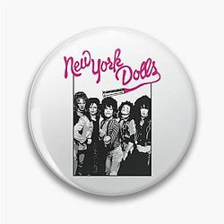New York Dolls - Black Pin