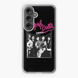 New York Dolls - White Samsung Galaxy Soft Case
