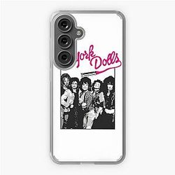 New York Dolls - Black Samsung Galaxy Soft Case
