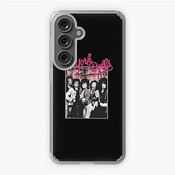 New York Dolls - Pink Graffiti T-Shirt Samsung Galaxy Soft Case