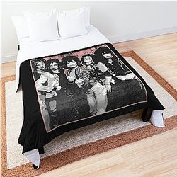 New York Dolls - Pink Graffiti Comforter