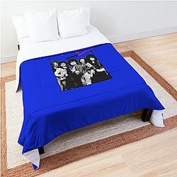 New York Dolls - Black  T-Shirt Comforter