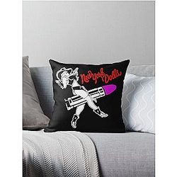 NEW YORK DOLLS Throw Pillow