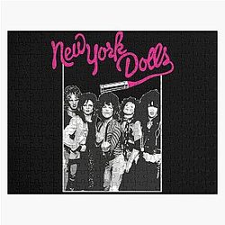 New York Dolls - White Jigsaw Puzzle