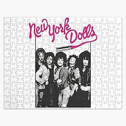 New York Dolls - Black Jigsaw Puzzle