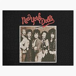new york dolls retro 90s Jigsaw Puzzle